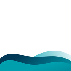 Abstract blue gradient shape and transparent wave line background. Modern gradient shape for banner social media template, web cover flyer brochure. Curve shape 