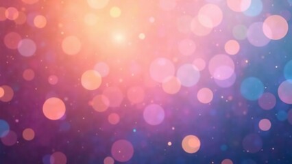 Fototapeta premium Abstract bokeh background with pink and purple lights. Copy space.