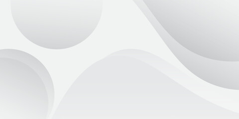 Latar belakang putih abstrak dengan kurva lembut. Latar belakang memiliki tekstur yang halus. Warna putih mendominasi desain latar belakang.