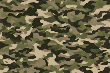 Fototapeta premium camouflage, dark background, army print, khaki, green protective, stylish design for fabric