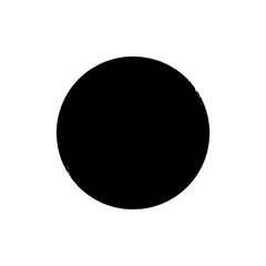 Black circle shape