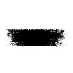 Fototapeta premium Black paint brush stroke