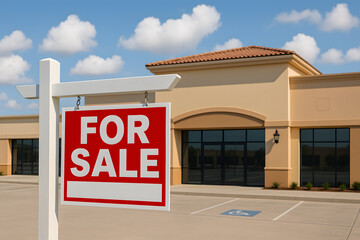 Commercial Property For Sale with Sign
