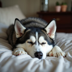 Siberian Husky portrait