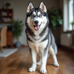 siberian husky dog