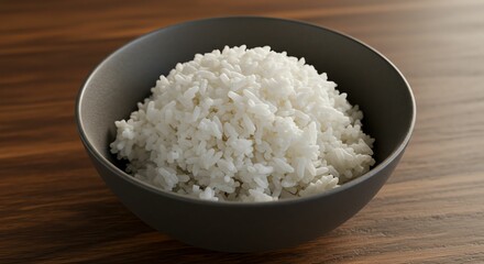 White Rice in Bowl