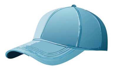 light blue cap for running protection