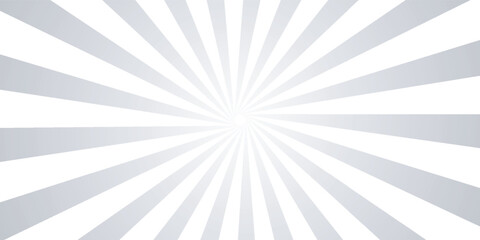 Ray sun light. Sunburst background. Radial circle line. Pattern starburst. Comic beam lines. Sun effect rays. Abstract firework. Concentration stripe. Cartoons lightning style. Vector illustration