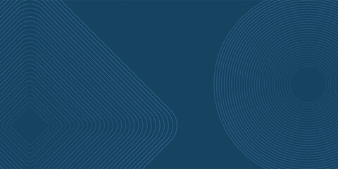 Dark blue background. Modern line stripes curve abstract presentation background. Luxury paper cut background. Abstract decoration, golden pattern, halftone gradients,