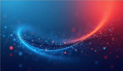 Blue and red lines and dots abstract background gradient color Gradient Background