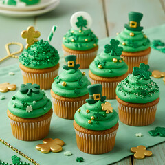 St. Patrick's Day Cupcakes