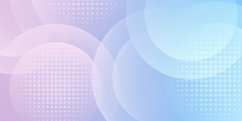 abstract background .blue and pink gradation. circle effect style. modern minimalist.eps 10