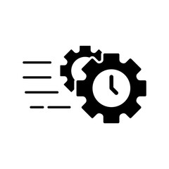 Icon a efficiency, isolated against a clean background.