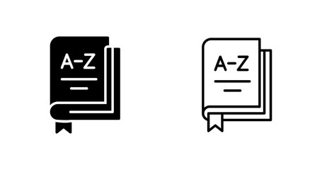 Thesaurus Vector Icon