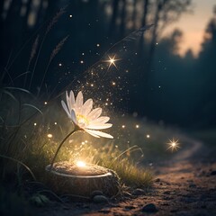 tree with stars on night beautifull pictures and using thumnail