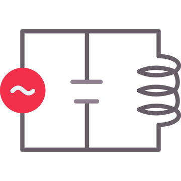 Parallel LC Circuits Icon