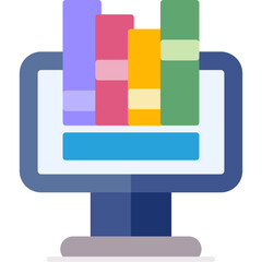 Online Library Icon