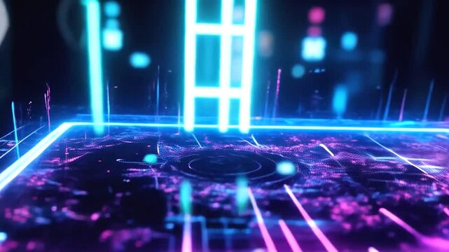 disco ball in the nightclub, ai digital life