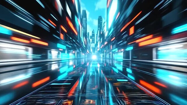 abstract motion blur background, digital animation background