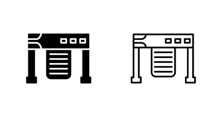 Plotter Vector Icon
