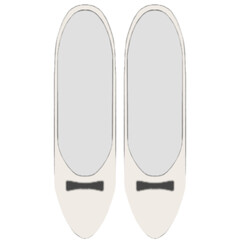 A Pair of Women’s Flat Shoes in Basic Color
