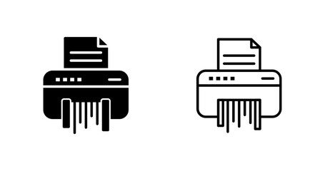 Shredder Vector Icon