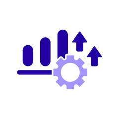 Icon a performance, isolated against a clean background.