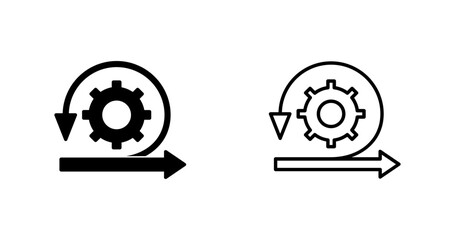 Agile Analytics Vector Icon