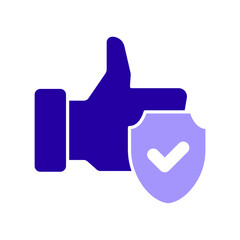 Icon a reliability, isolated against a clean background.