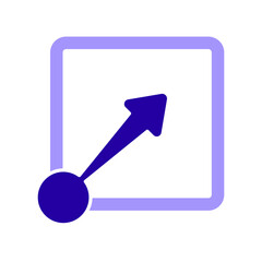 Icon a scalability, isolated against a clean background.