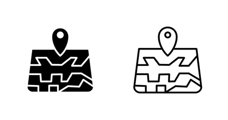 Map Vector Icon