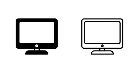 Computer Vector Icon