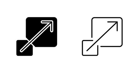 Scalability Vector Icon