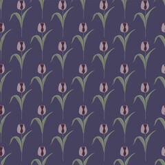 Fabric pattern, tulips, purple, flowers, nature pattern, wallpaper pattern