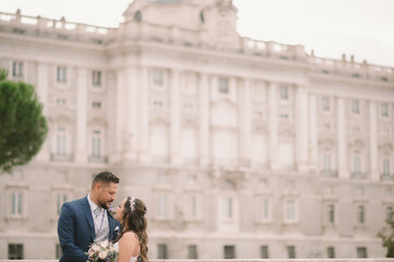 Fototapeta premium Boda, día de la boda, celebración de la boda, los novios, matrimonio, casamiento, unión, nupcias, ceremonia nupcial