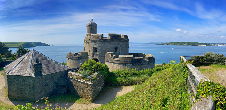St. Mawes Castle, Cornwall,, England, U.K.