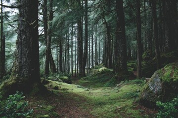 Fototapeta premium Write about a forest that holds a sacred significance to a community