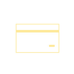 Fototapeta premium Doodle sign right arrow circle illustration Icon that can be used for sticker, book, mandala, scrapbook, icon, decorative, etc. with aesthetic colorful yellow color