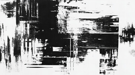 Fototapeta premium Grungy black and white abstract background with rough textures, peeling paper, bold contrast and modern distressed design