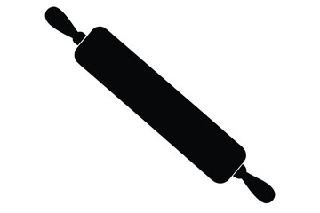 black paint roller