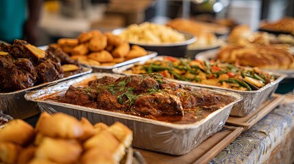 Soul Food Spread at Juneteenth Celebration