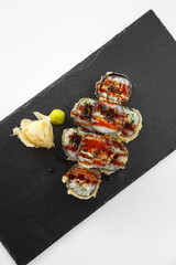 Delicious rolls with tender cheese