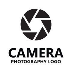 Modern Camera Photography Logo Design