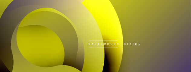 Abstract yellow layers create dynamic composition. Gradient shades offer modern visual appeal, suitable for backgrounds.