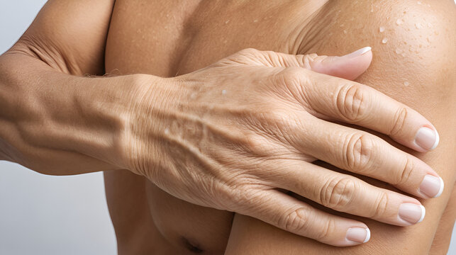 Idiopathic guttate hypomelanosis (IGH) is a common, harmless skin condition that causes small, flat, white spots on the skin. It's usually found on the arms, legs, and face of older people