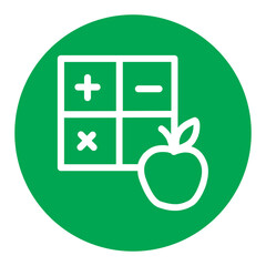 Nutrion and Diet logo green