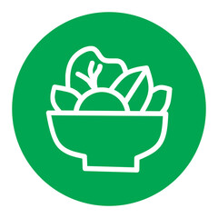 Nutrion and Diet logo green