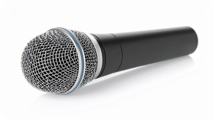 microphone isolated on white