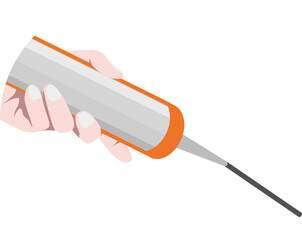 silicone sealant caulking process
