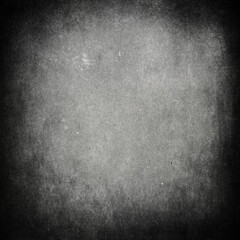 Obraz premium Grey grunge background, obsolete texture with frame and space for your design